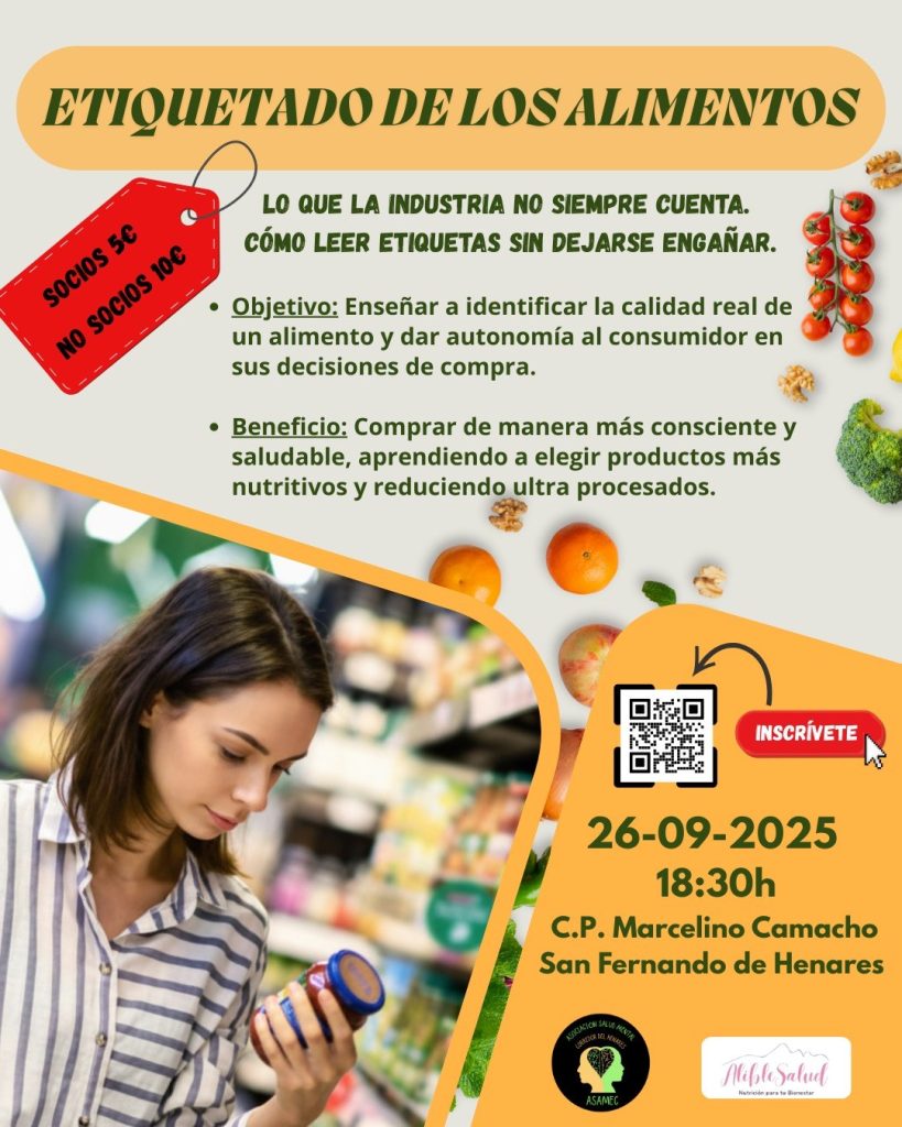 CARTEL TALLER ALIMENTACIÓN