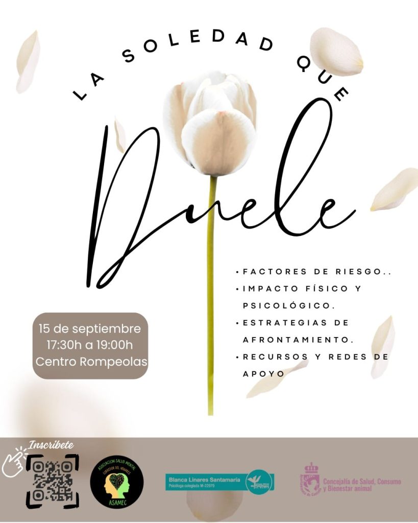 CARTEL LA SOLEDAD QUE DUELE