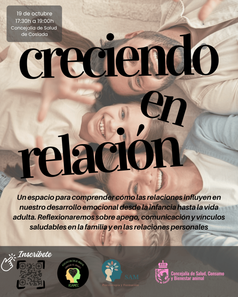 CARTEL TALLER CRECIENDO EN RELACIÓN