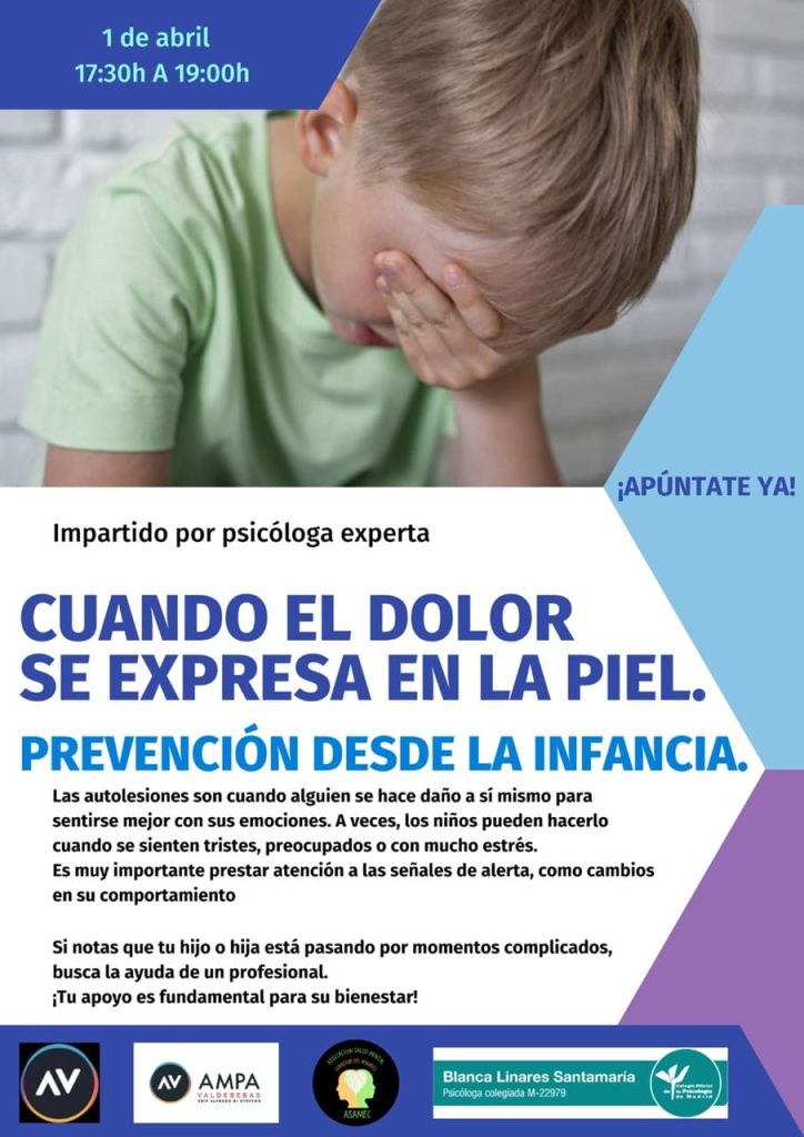 CARTEL TALLER CUANDO EL DOLOR SE EXPRESA EN LA PIEL