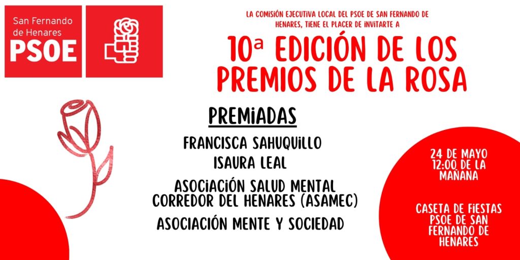 CARTES PREMIOS DE LA ROSA 2025