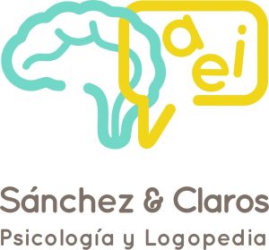 LOGO SÁNCHEZ Y CLAROS PSICÓLOGA Y LOGOPEDIA