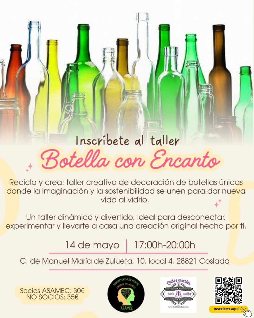 TALLER BOTELLA CON ENCANTO